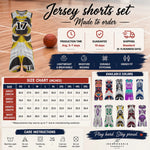 Custom Basketball Uniform Set - Full Uniform Layout S-4XL - Detail 12 | Our Phoenix Rise