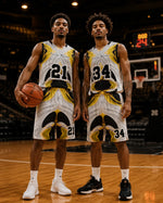 Custom Basketball Jersey and Shorts Set - Complete Kit Top View | Our Phoenix Rise