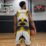 Custom Basketball Jersey and Shorts Set - Player Holding Basketball | Our Phoenix Rise