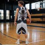 Custom Basketball Jersey And Shorts - Action Pose On Court | Our Phoenix Rise