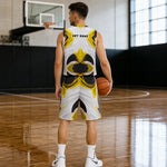 Custom Basketball Jersey and Shorts Set - Side View on Player | Our Phoenix Rise