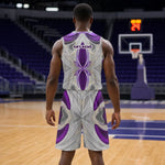 Custom Basketball Jersey and Shorts Set - Back View with Custom Name | Our Phoenix Rise