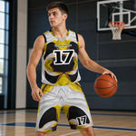 Customize Adult Basketball Sports Uniform Jersey & Shorts - lifestyle lifestyle mockup | Our Phoenix Rise