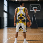 Custom Basketball Jersey and Shorts Set - Back View with Custom Name and Number | Our Phoenix Rise