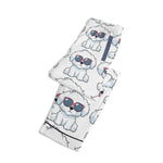 Personalized Pet Photo Pajama Set - White Pajama Pants with Side Seam Detail | Our Phoenix Rise