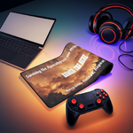 Apocalypse Gaming Mat | Personalized XL Survival Desk Pad - Iron Phoenix GHG