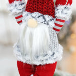 Parachute Gnome Christmas Ornament - Close Up Red Hat Gnome Face and Body | Our Phoenix Rise