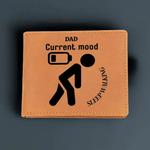 Dad’s Wallet - Eco Gamer Sports Dad Gift - Iron Phoenix GHG