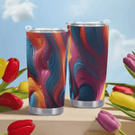 Deep Color Abstract Tumbler by Shadowseeker Main Perspective | Our Phoenix Rise