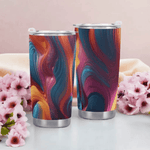 Deep Color Abstract Tumbler by Shadowseeker Detailed View 12 | Our Phoenix Rise