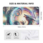 Personalized Dragon Towel | Custom Fantasy Bath Decor