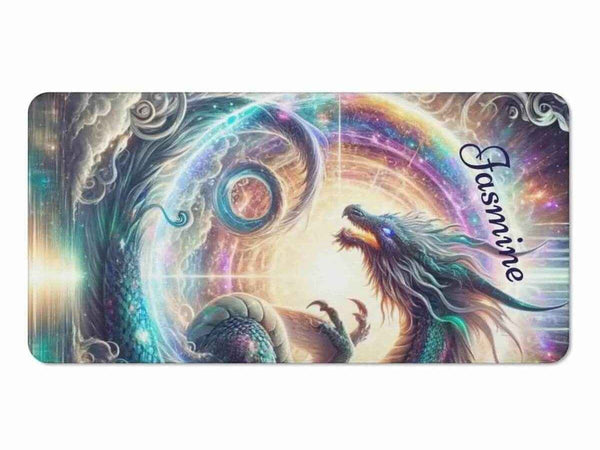 Personalized Dragon Towel | Custom Fantasy Bath Decor