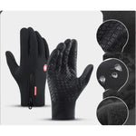 Winter Gloves Touch Screen Riding Motorcycle Sliding Waterproof Sports Gloves With Fleece - Iron Phoenix GHG