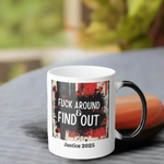 Personalized FAFO Mug | Customizable Splatter Art Cup - Iron Phoenix GHG