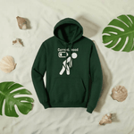 Current Mood Low Battery Hoodie - Black Back View | Our Phoenix Rise