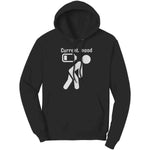 Current Mood Low Battery Hoodie - Black Angled View | Our Phoenix Rise