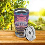 Fantasy Landscape Tumbler - Front View of Design | Our Phoenix Rise