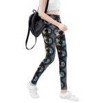 Dragon Print Leggings - Back view detail | Our Phoenix Rise