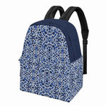 Blue White Backpack - Close Up Fabric Texture | Our Phoenix Rise