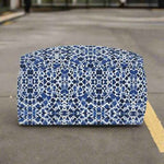 Blue White Backpack - Top Handle Detail | Our Phoenix Rise