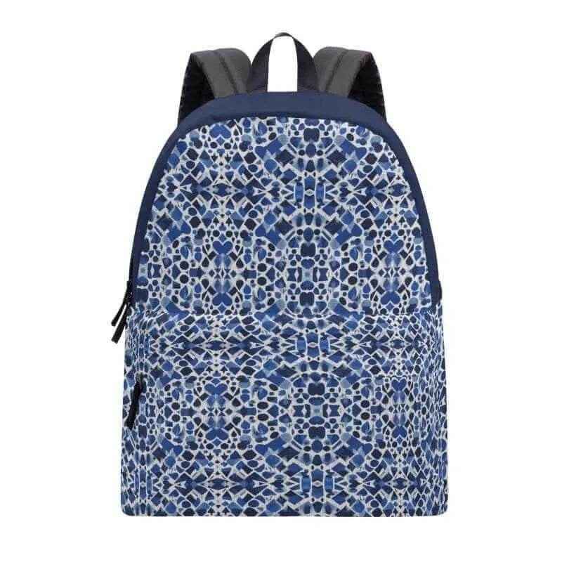 Blue White Backpack S-L