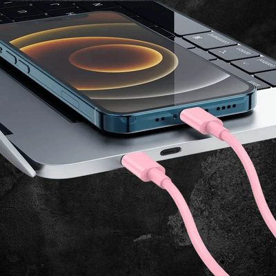 Fast Phone Charger Dual USBC with Lightning Cables - Iron Phoenix GHG