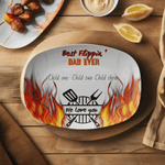 Fathers Day Grilling Platter, Flippin Dad, Eco-Friendly Detail 9 | Our Phoenix Rise
