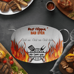 Fathers Day Grilling Platter, Flippin Dad, Eco-Friendly Detail 5 | Our Phoenix Rise