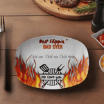 Fathers Day Grilling Platter, Flippin Dad, Eco-Friendly Detail 7 | Our Phoenix Rise