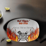 Fathers Day Grilling Platter, Flippin Dad, Eco-Friendly Detail 6 | Our Phoenix Rise