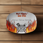 Fathers Day Grilling Platter, Flippin Dad, Eco-Friendly Detail 4 | Our Phoenix Rise