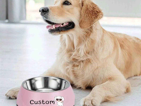 Custom Photo Pet Bowl | Personalized Dog and Cat Food Dish