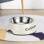 Personalized Photo Pet Bowl - Pink bowl on white background | Our Phoenix Rise
