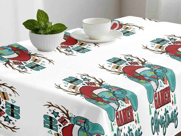 Funny Christmas Tablecloth with Adult Humor