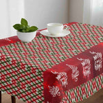 Funny Christmas Tablecloth with Adult Humor