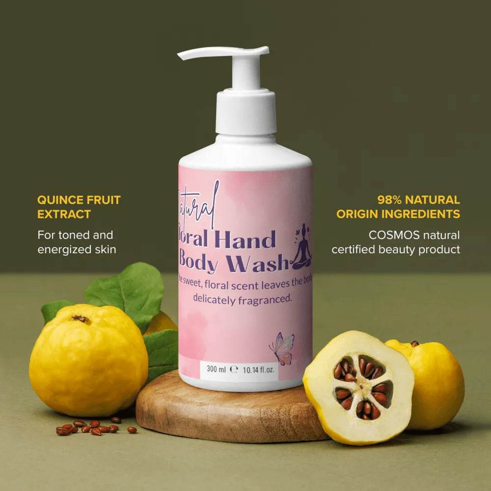 Luxurious Floral Natural Body Wash | Refreshing Clean