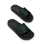 Women's Floral Print Slide Sandals - front strap detail - Detail 13 | Our Phoenix Rise