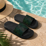 Women's Floral Print Slide Sandals - beach walk lifestyle | Our Phoenix Rise