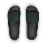 Women's Floral Print Slide Sandals - top view pair - Detail 12 | Our Phoenix Rise