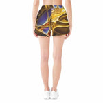 Liquid Gold Athletic Shorts - Paired with matching active top | Our Phoenix Rise