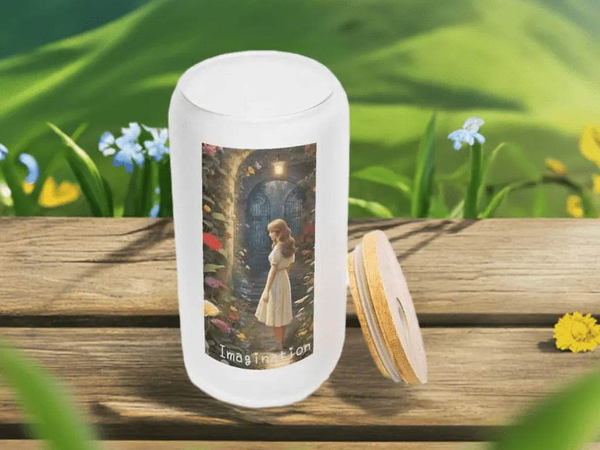 "Imagination" Garden Frosted Glass by SS| Iron Phoenix GHG - Iron Phoenix GHG