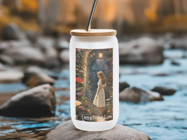 "Imagination" Garden Frosted Glass by SS| Iron Phoenix GHG - Iron Phoenix GHG