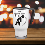 Funny Dad Sleepwalking Travel Mug - 14oz Gift for Gamer Fathers - Iron Phoenix GHG