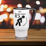 Funny Dad Sleepwalking Travel Mug - 14oz Gift for Gamer Fathers - Iron Phoenix GHG