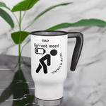 Funny Dad Sleepwalking Travel Mug - 14oz Gift for Gamer Fathers - Iron Phoenix GHG