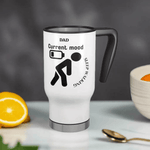 Funny Dad Sleepwalking Travel Mug - 14oz Gift for Gamer Fathers - Iron Phoenix GHG