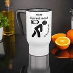 Funny Mom Travel Mug (14oz) - Sleepwalking Gift - Iron Phoenix GHG