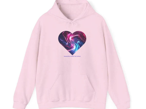Galaxy Heart Hoodie - Cosmic Gamer Apparel - Iron Phoenix GHG
