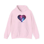 Galaxy Heart Hoodie - Cosmic Gamer Apparel - Iron Phoenix GHG
