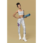Galaxy Leggings with Heart Patches Detail 11 | Our Phoenix Rise